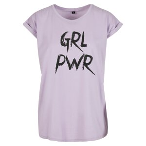 Women's T-shirt GRL PWR lilac