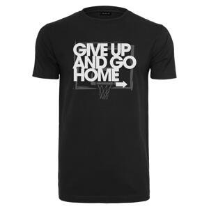Black T-Shirt Give Up and Go Home