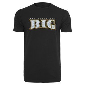 The notorious T-shirt with a big little logo in black