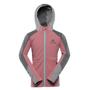 Children's quick-drying sweatshirt ALPINE PRO KARDO dusty rose