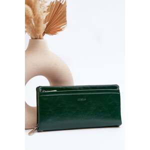 Women's Wallet Dark Green Tiborlena