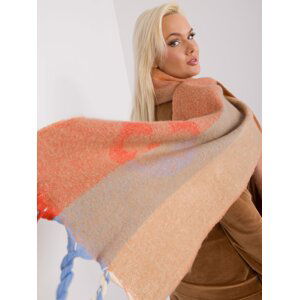 Light Orange Warm Winter Scarf