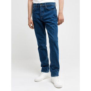 Big Star Man's Tapered Trousers 190057 Dark Denim-500