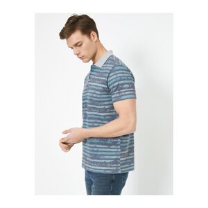Koton Polo tričko - šedá - Regular fit