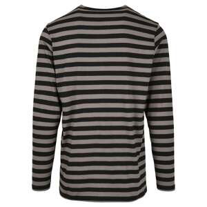 Regular Stripe LS Asphalt/Black