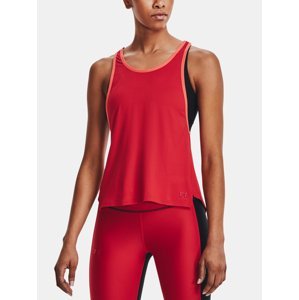 Under Armour Tank Top 2 in 1 Knockout Tank-RED - Women