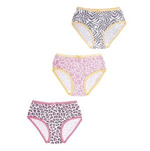 Yoclub Kids's Cotton Girls' Briefs Underwear 3-pack BMD-0029G-AA30-001