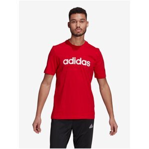Červené pánske tričko adidas Performance - pánske