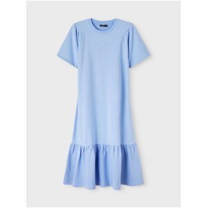 Light Blue Girls' Dress LIMITED by name it Feat - unisex