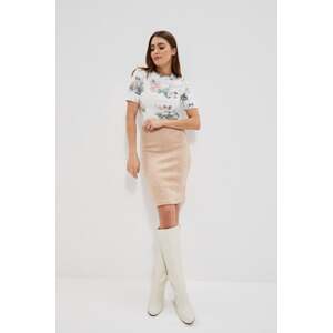 Pencil skirt - beige