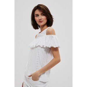 Cold blouse with ruffles