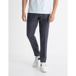 Celio Linen Suit Pants - Men