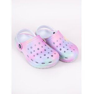 Yoclub Kids's Girls Crocs Shoes Slip-On Sandals OCR-0044G-9900