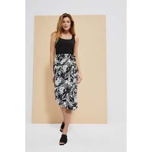 Skirt with a floral print
