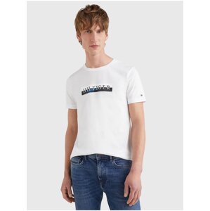 White Men's T-Shirt Tommy Hilfiger - Men