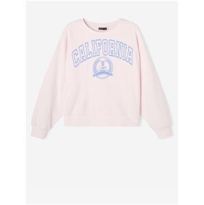 Light pink girly sweatshirt name it Dollege - Girls