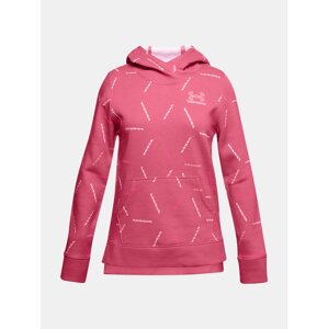 Under Armour Sweatshirt Rival Fleece Printed Hoodie - Girls