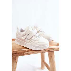 Children's leather sports shoes white Marisa