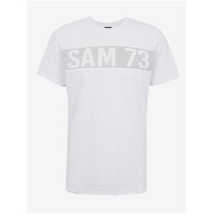SAM73 White Men's T-Shirt SAM 73 Barry - Men