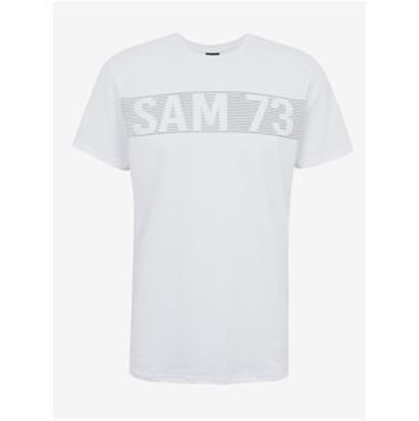 SAM73 White Men's T-Shirt SAM 73 Barry - Men