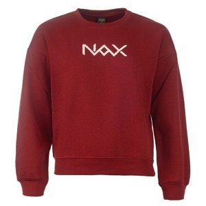 Women's cotton sweatshirt nax NAX AYENTA rose