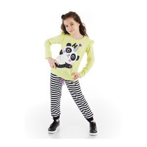 Denokids Hello Pandacorn Girl's T-shirt Trousers Set