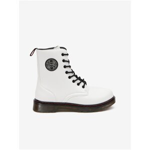 White Women's Ankle Boots Lee Cooper - Ladies