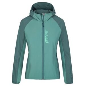 Women's softshell running jacket KILPI BALANS-W dark green