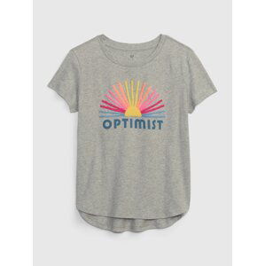 GAP Kids T-shirt Optimist - Girls