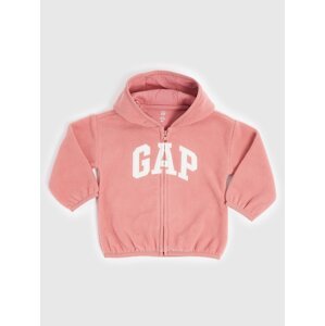 GAP Baby fleece sweatshirt with logo - Girls