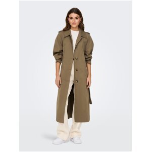 Brown Womens Trench Coat ONLY April - Ladies