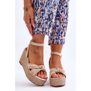 Women's Wedge Sandals Kendall Beige