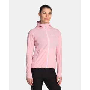 Women's running jacket KILPI NEATRIL-W Light pink