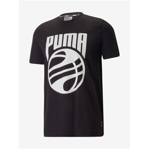 Čierni muži tričko Puma Posterize - Muži