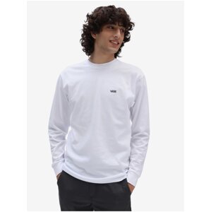 White Men's T-Shirt VANS Left Chest - Men