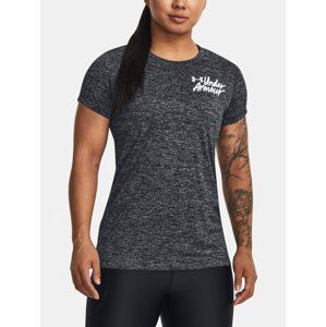 Under Armour T-Shirt Tech Twist Graphic SS-BLK - Women