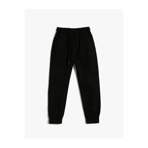 Koton Jogger Pants with Pockets Tie Waist Cotton