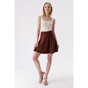 HAKKE Crescent Pleated Skirt