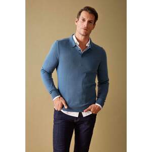 DEFACTO Slim Fit Polo Collar Pullover