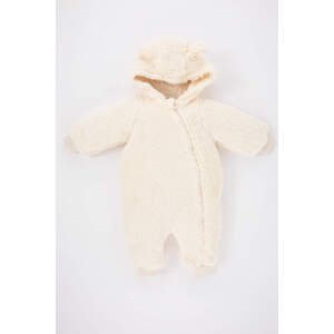 DEFACTO Plush Regular Fit Hooded Overalls