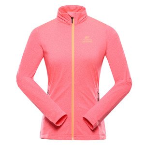 Women's quick-drying sweatshirt ALPINE PRO GOLLA neon coral