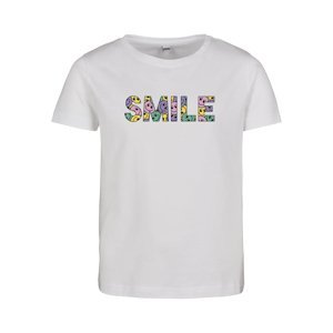 Children's T-shirt with short sleeves Colorful Smile white