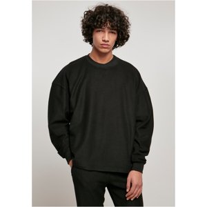 Rib Terry Boxes Crew Black