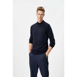 Koton Men's Navy Blue Sweater