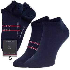 Tommy Hilfiger Man's 2Pack Socks 701222188004 Navy Blue