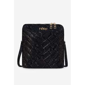 NOBO Handbag with animal print Dark grey
