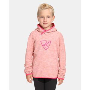 Children's fleece hoodie Kilpi FLOND-JG Pink