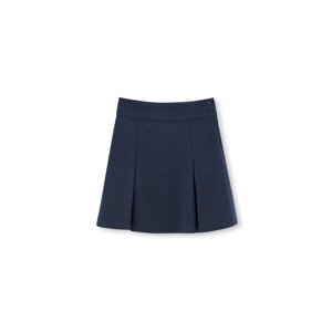 Dagi Navy Blue Interlock Shorts Skirt