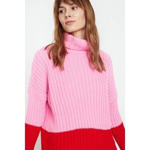 Koton Women's Pink Collar Tunic