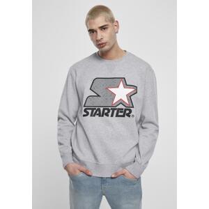 Starter Multicolored Logo Sweat Crewneck heather gray